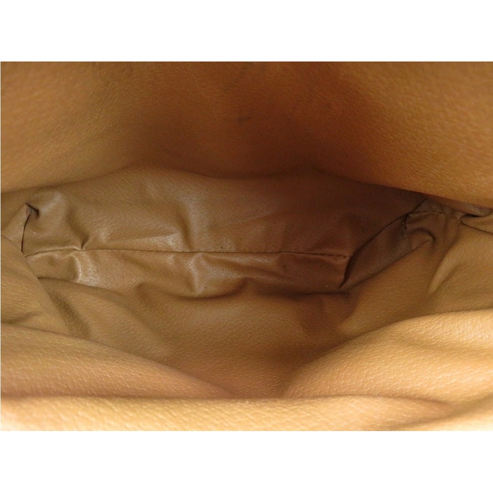 Celine Brown and Tan Patterned Satchel - Picture 11 of 16
